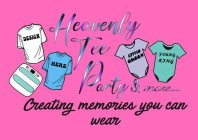 HEAVENLY TEE PARTY & MORE.... CREATING MEMORIES YOU CAN WEAR DESIGN HERE LITTLE QUEEN YOUNG KING