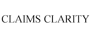 CLAIMS CLARITY