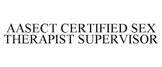 AASECT CERTIFIED SEX THERAPIST SUPERVISOR