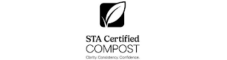 STA CERTIFIED COMPOST CLARITY. CONSISTENCY. CONFIDENCE.