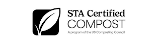 STA CERTIFIED COMPOST A PROGRAM OF THE US COMPOSTING COUNCIL