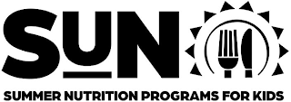 SUN SUMMER NUTRITION PROGRAMS FOR KIDS