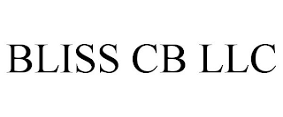 BLISS CB LLC