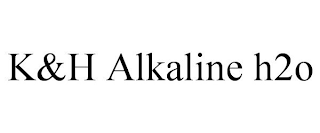 K&H ALKALINE H2O
