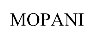 MOPANI