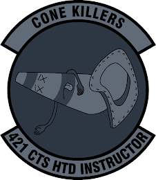 CONE KILLERS 421ST CTS HTD INSTRUCTOR GRADUATE