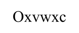 OXVWXC