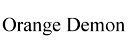 ORANGE DEMON