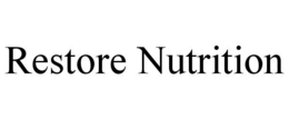 RESTORE NUTRITION