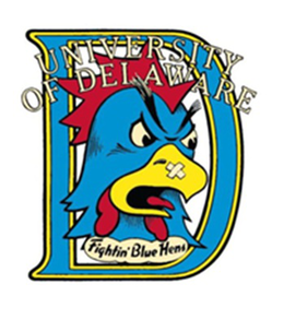 D UNIVERSITY OF DELAWARE FIGHTIN' BLUE HENS