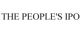 THE PEOPLE'S IPO