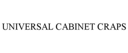 UNIVERSAL CABINET CRAPS