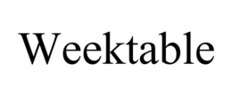 WEEKTABLE
