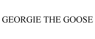 GEORGIE THE GOOSE