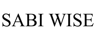 SABI WISE