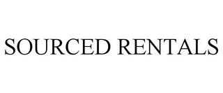 SOURCED RENTALS