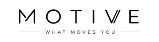 MOTIVE WHAT MOVES YOU