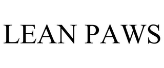 LEAN PAWS