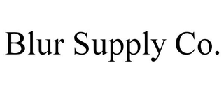 BLUR SUPPLY CO.
