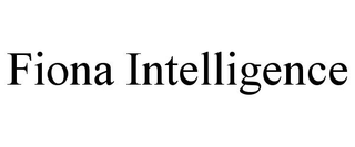 FIONA INTELLIGENCE