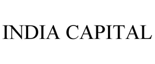 INDIA CAPITAL