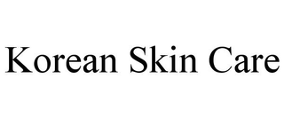 KOREAN SKIN CARE