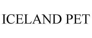 ICELAND PET
