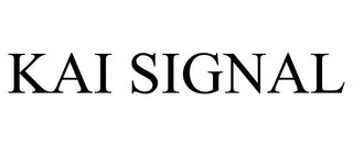 KAI SIGNAL