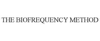 THE BIOFREQUENCY METHOD