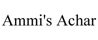 AMMI'S ACHAR