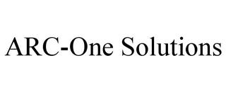 ARC-ONE SOLUTIONS