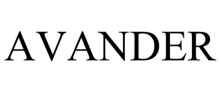 AVANDER