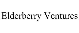 ELDERBERRY VENTURES