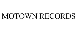 MOTOWN RECORDS