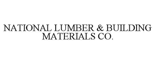 NATIONAL LUMBER & BUILDING MATERIALS CO.