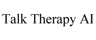TALK THERAPY AI