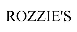 ROZZIE'S