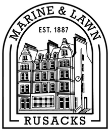MARINE & LAWN EST. 1887 RUSACKS
