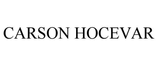 CARSON HOCEVAR