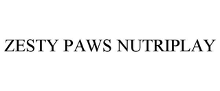 ZESTY PAWS NUTRIPLAY