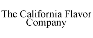 THE CALIFORNIA FLAVOR COMPANY