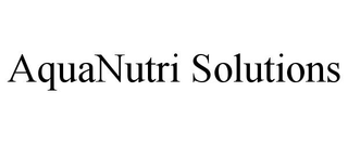 AQUANUTRI SOLUTIONS