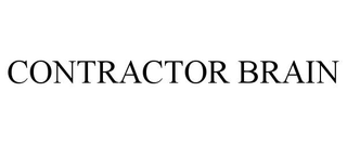CONTRACTOR BRAIN