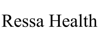 RESSA HEALTH