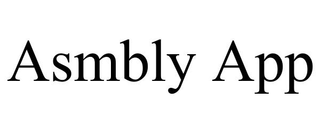 ASMBLY APP