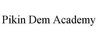 PIKIN DEM ACADEMY