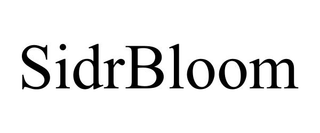 SIDRBLOOM