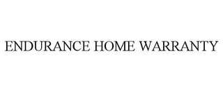 ENDURANCE HOME WARRANTY