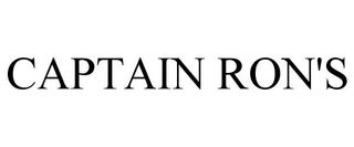 CAPTAIN RON'S