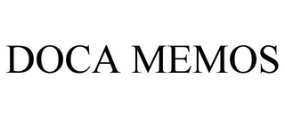 DOCA MEMOS